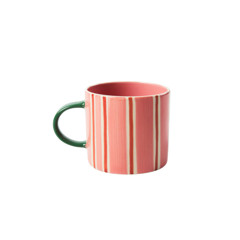 Bloomie Pink Stripe Mug