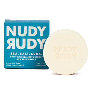 Nudy Rudy Bar Soap 4.2oz - Sea Salt Suds