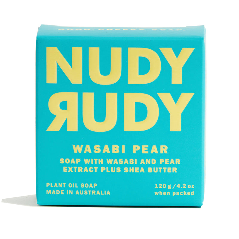 Nudy Rudy Bar Soap 4.2oz - Wasabi Pear