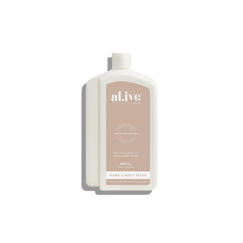 1 L Wash Refill - Apricot & Sweet Fig