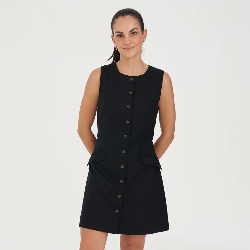 Avery Mini Dress - Black