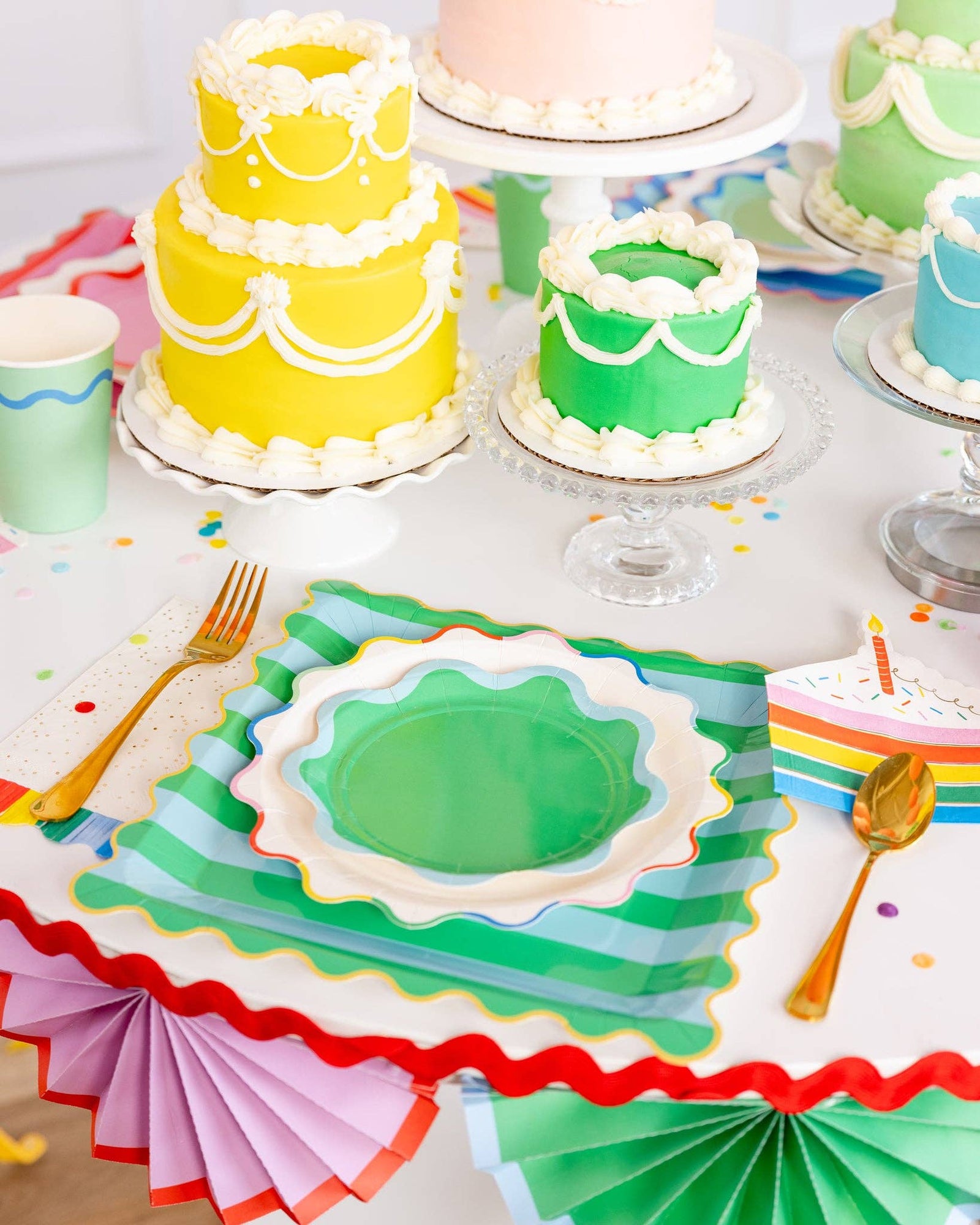 Bright Birthday Bunting Banner