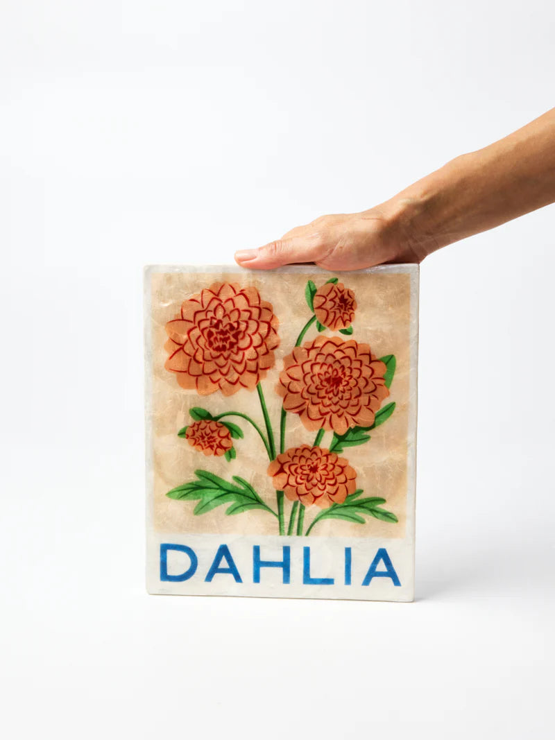 Market Wall Art Dahlia