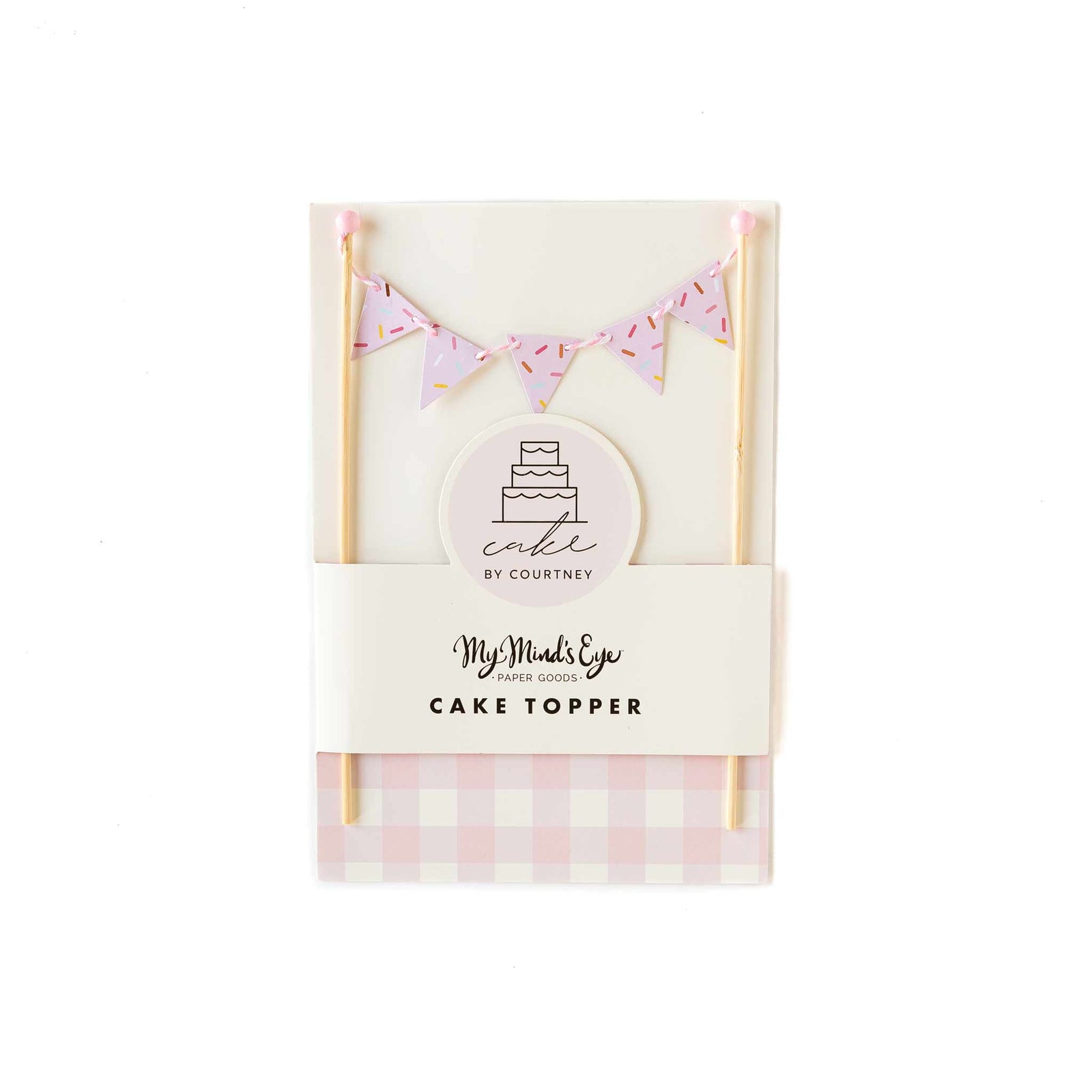 Cake By Courtney Bunting Cake Topper