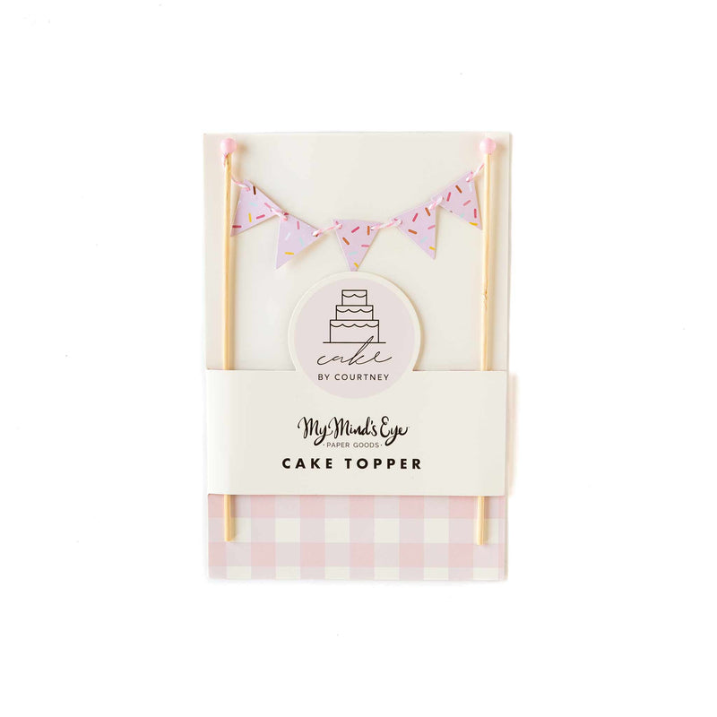 Cake By Courtney Bunting Cake Topper