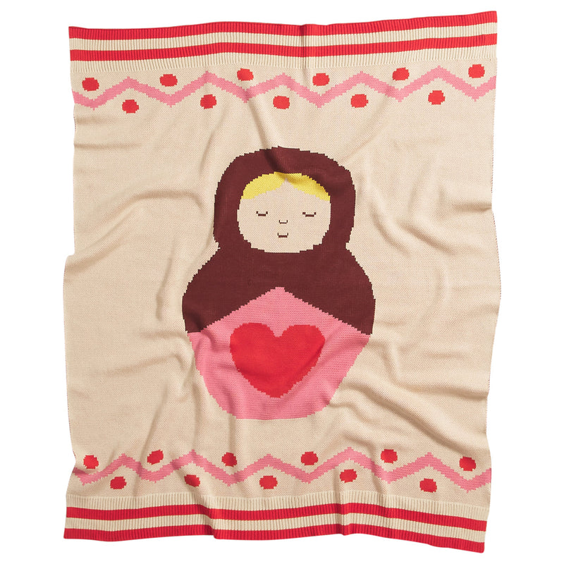 Bela Baby Blanket - Sage x Clare