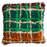 Karina Shag Cushion - Verdant Feather Insert - Sage x Clare