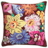 Ines Velvet Cushion - Burnt Sienna Feather Insert - Sage x Clare