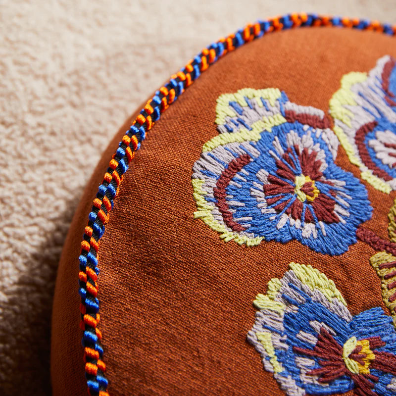 Helena Embroidered Cushion Feather Insert
