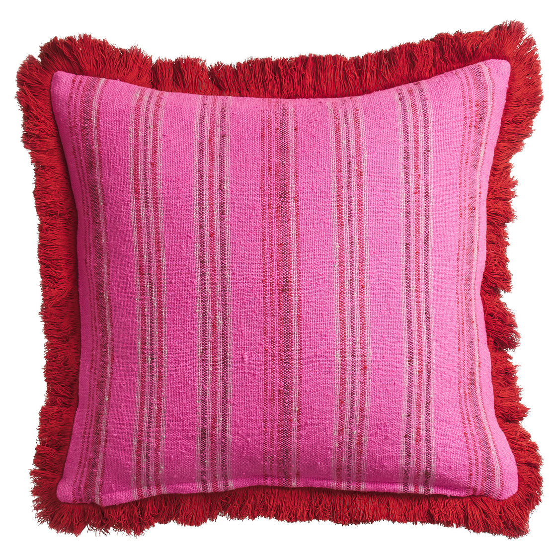Nicolette Woven Cushion - Pansy Feather Insert - Sage x Clare