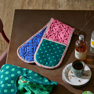 Double Oven Mitt - Paige