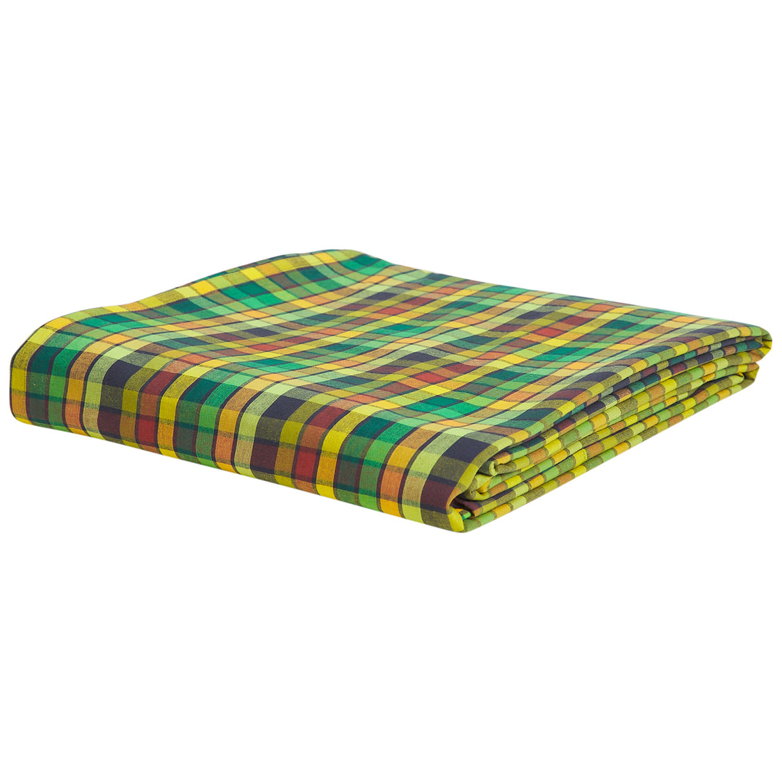 Stela Cotton Sheets - Spring Green Flat Sheet - Sage x Clare