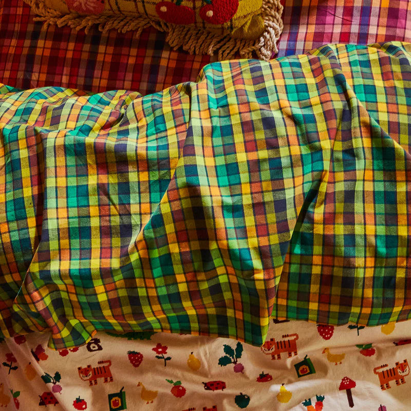 Stela Cotton Sheets - Spring Green
