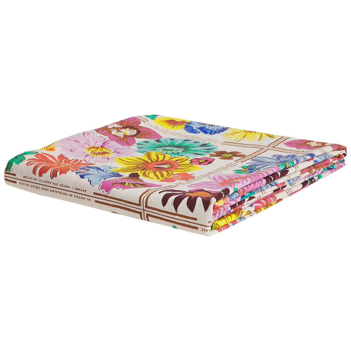 Ines Cotton Sheets - Porcelain Flat Sheet - Sage x Clare