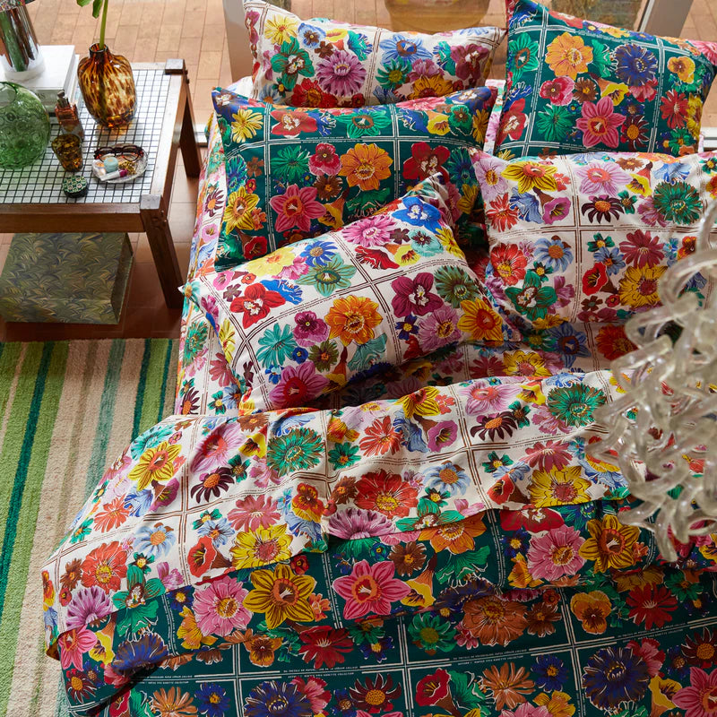 Ines Cotton Sheets - Porcelain