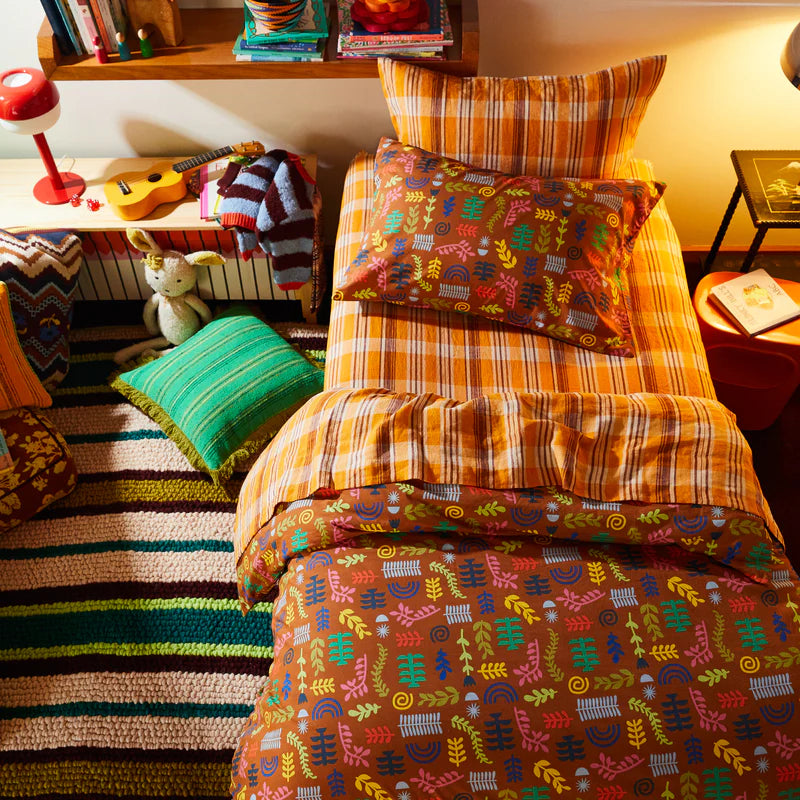 Nicolette Linen Sheets - Marigold