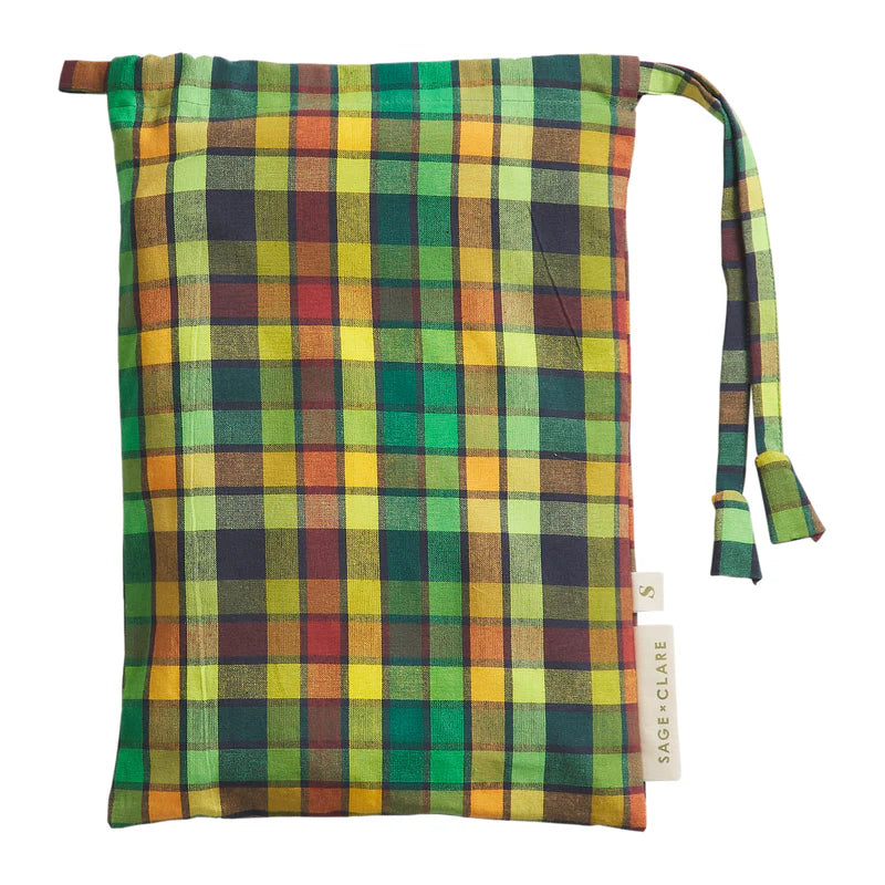Stela Cotton Pillowcase Set - Spring Green