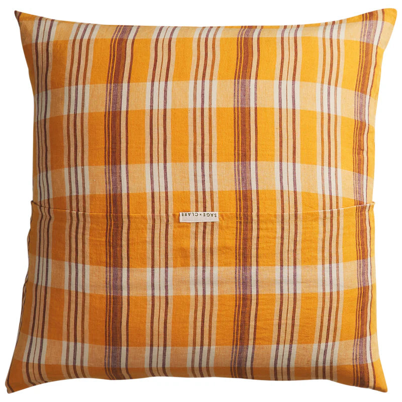 Nicolette Linen Pillowcase Set - Marigold