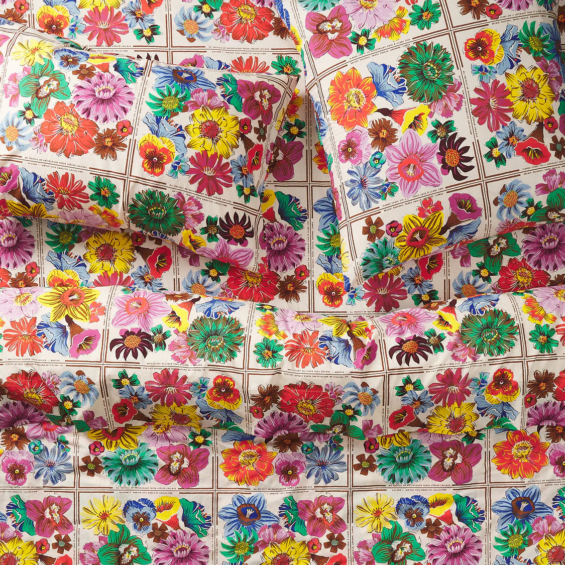 Ines Cotton Pillowcase Set Porcelain - Standard