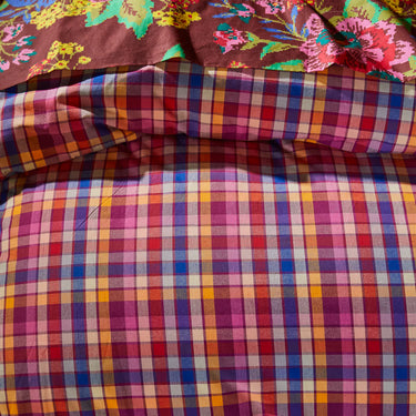 Stela Cotton Quilt Cover Pansy - Queen