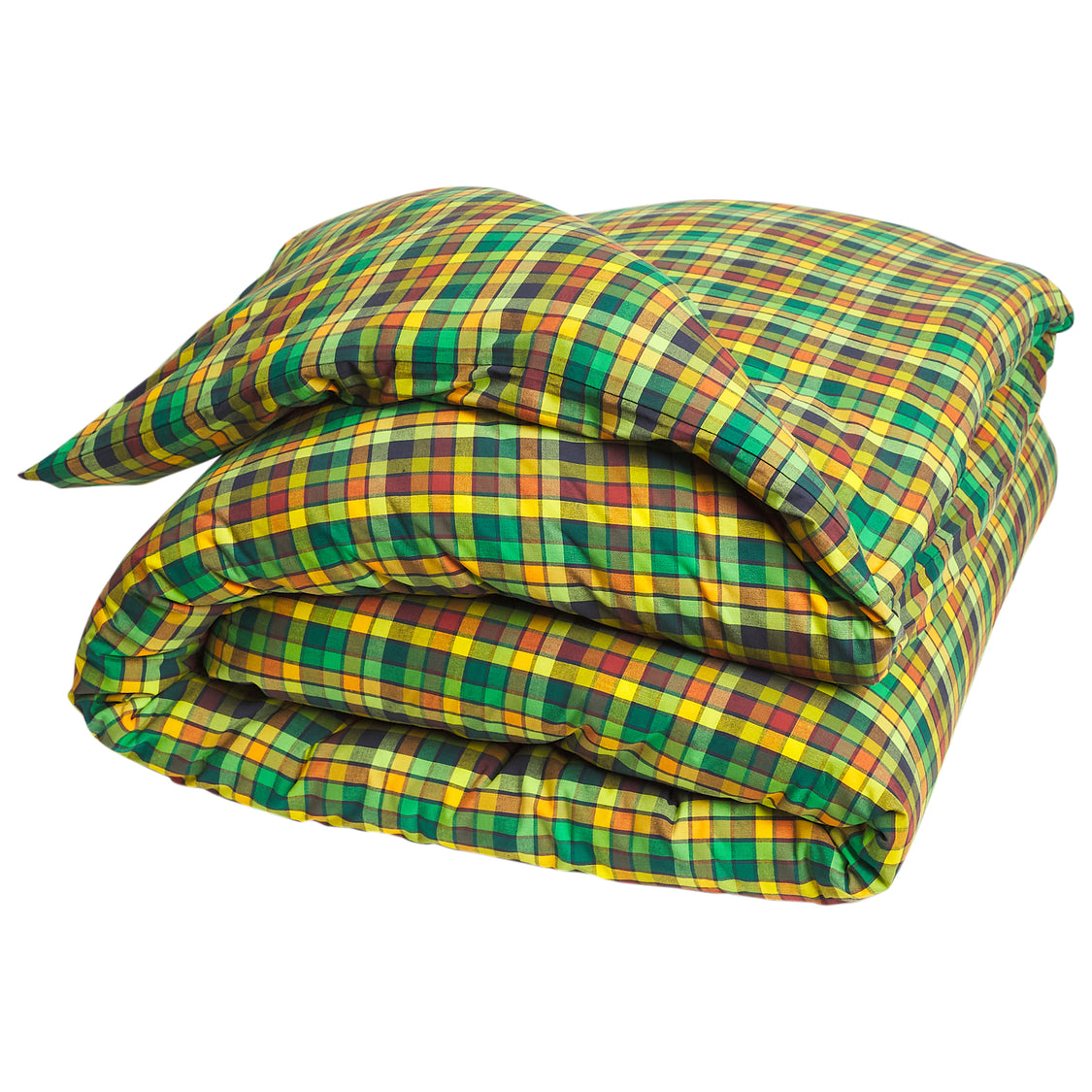 Stela Cotton Quilt Cover - Spring Green - Sage x Clare