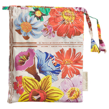 Ines Cotton Quilt Cover  Porcelain - Queen