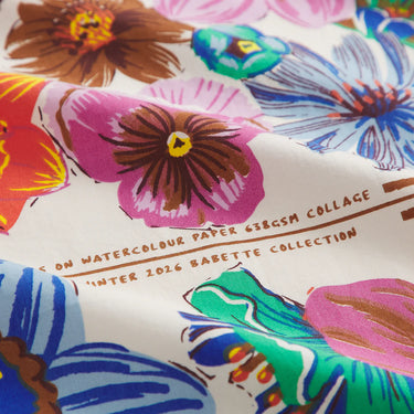 Ines Cotton Quilt Cover  Porcelain - Queen