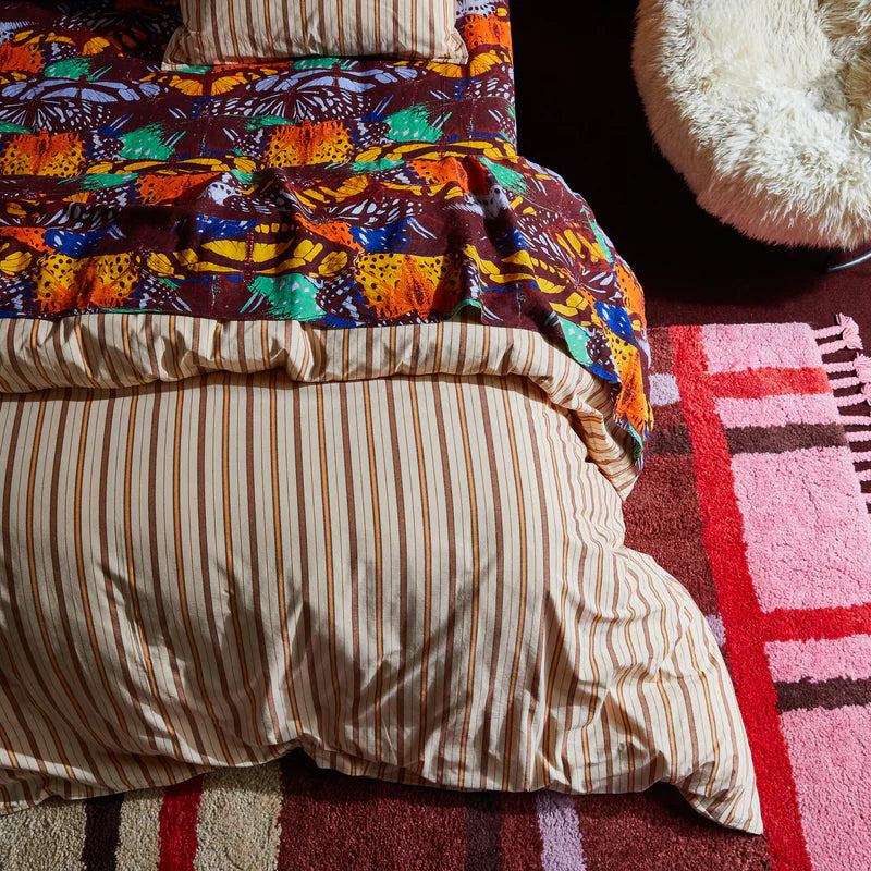 Leon Cotton Quilt Cover - Chiffon