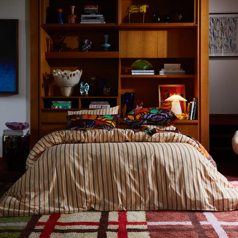 Leon Cotton Quilt Cover - Chiffon