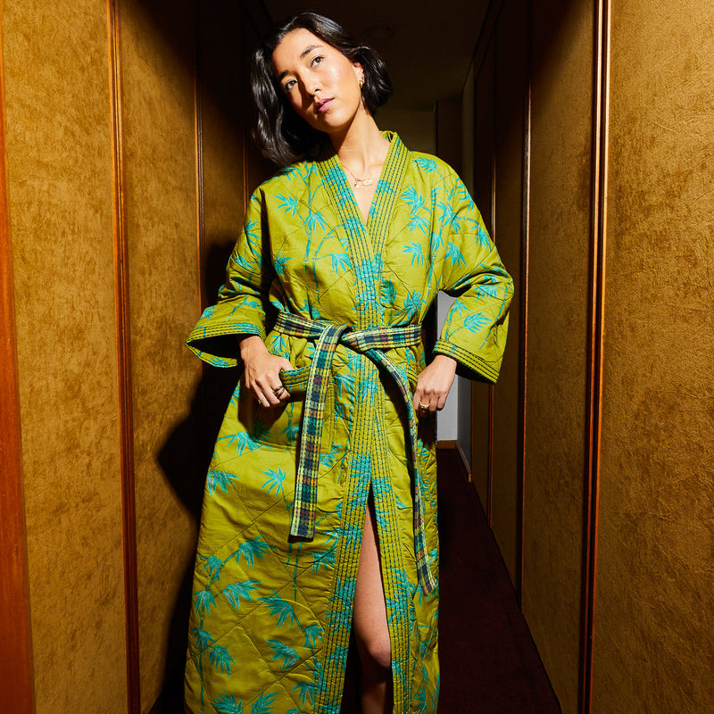 Aneta Quilted Robe