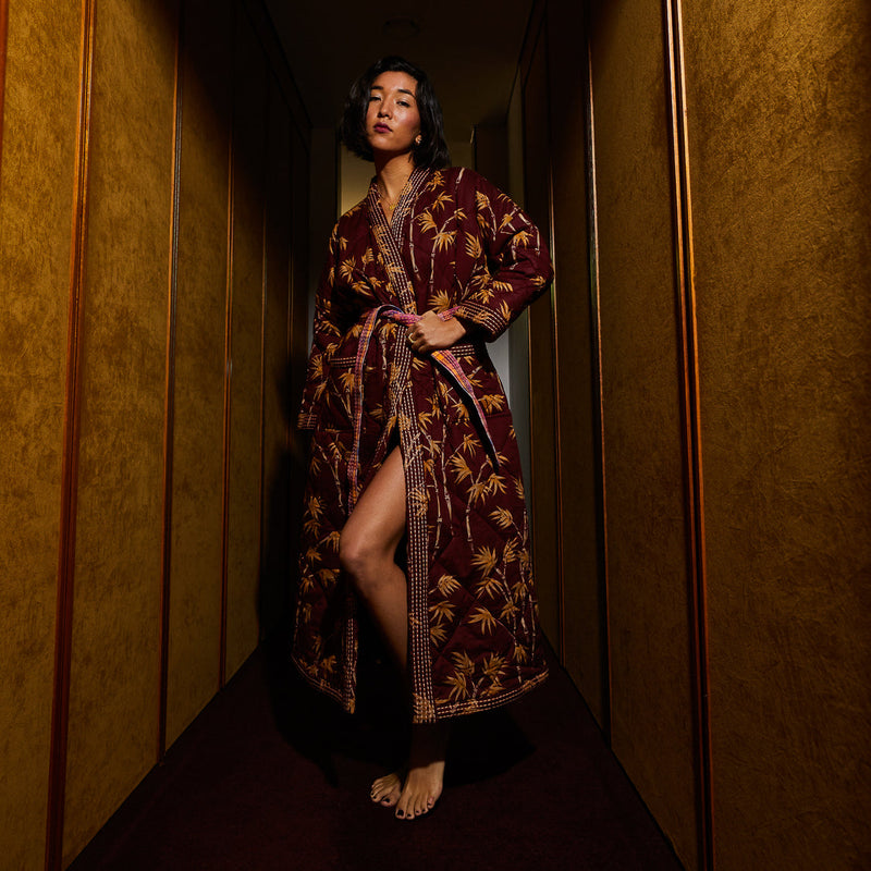 Aneta Quilted Robe