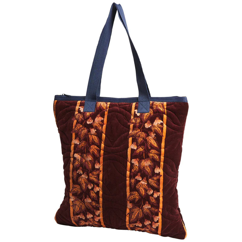Agata Velvet Tote Bag