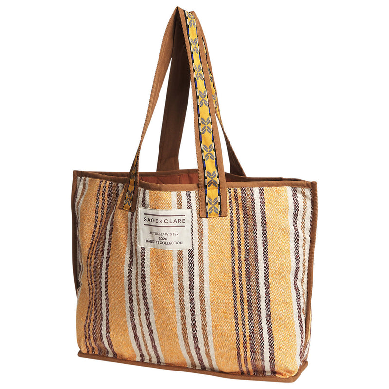Nicolette Woven Tote Bag