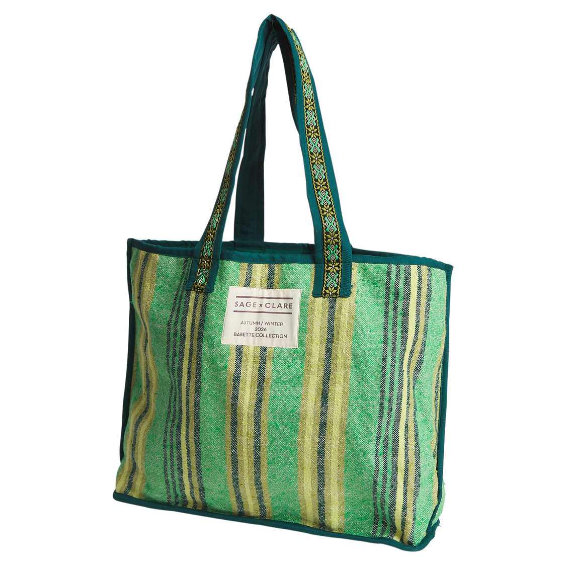 Nicolette Woven Tote Bag