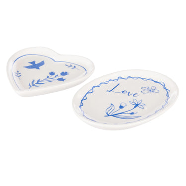 Emporium Bellamy Collection Plate 2pcs Set Blue