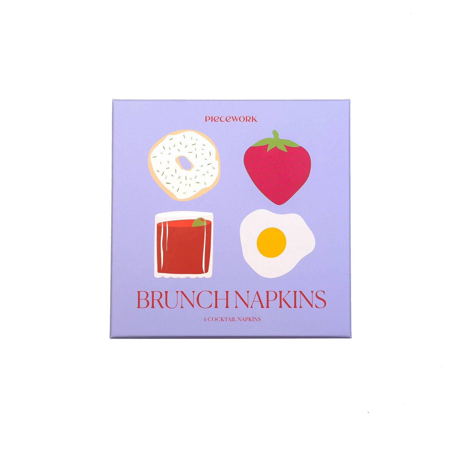 Brunch Cocktail Napkins - Set Of 4