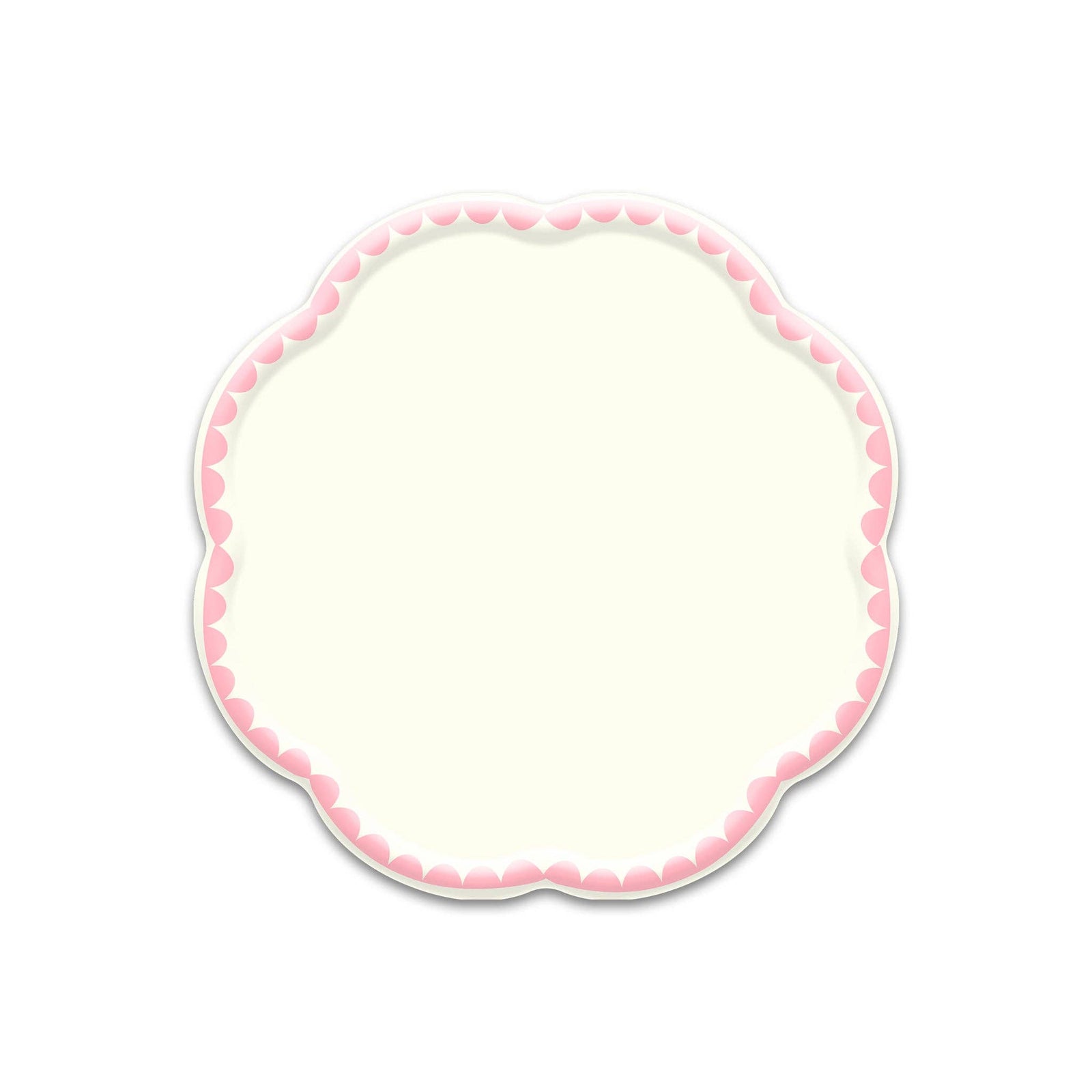 Pink Dessert 8" Plate