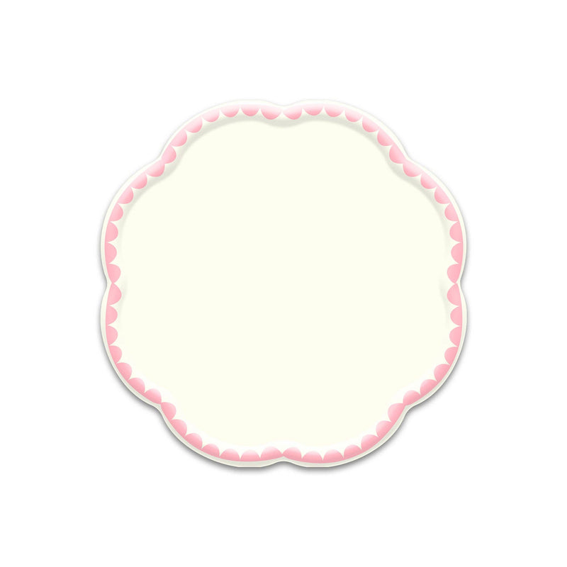 Pink Dessert 8" Plate