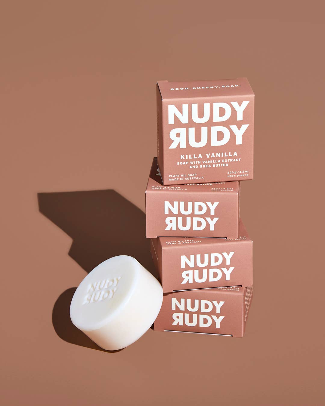 Nudy Rudy Bar Soap 4.2oz - Killa Vanilla