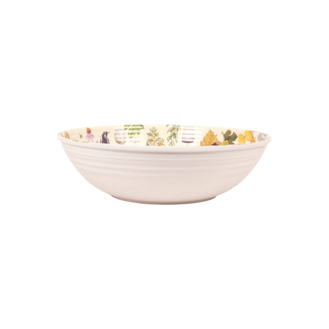 Vineyard Visions - Melamine Salad Bowl