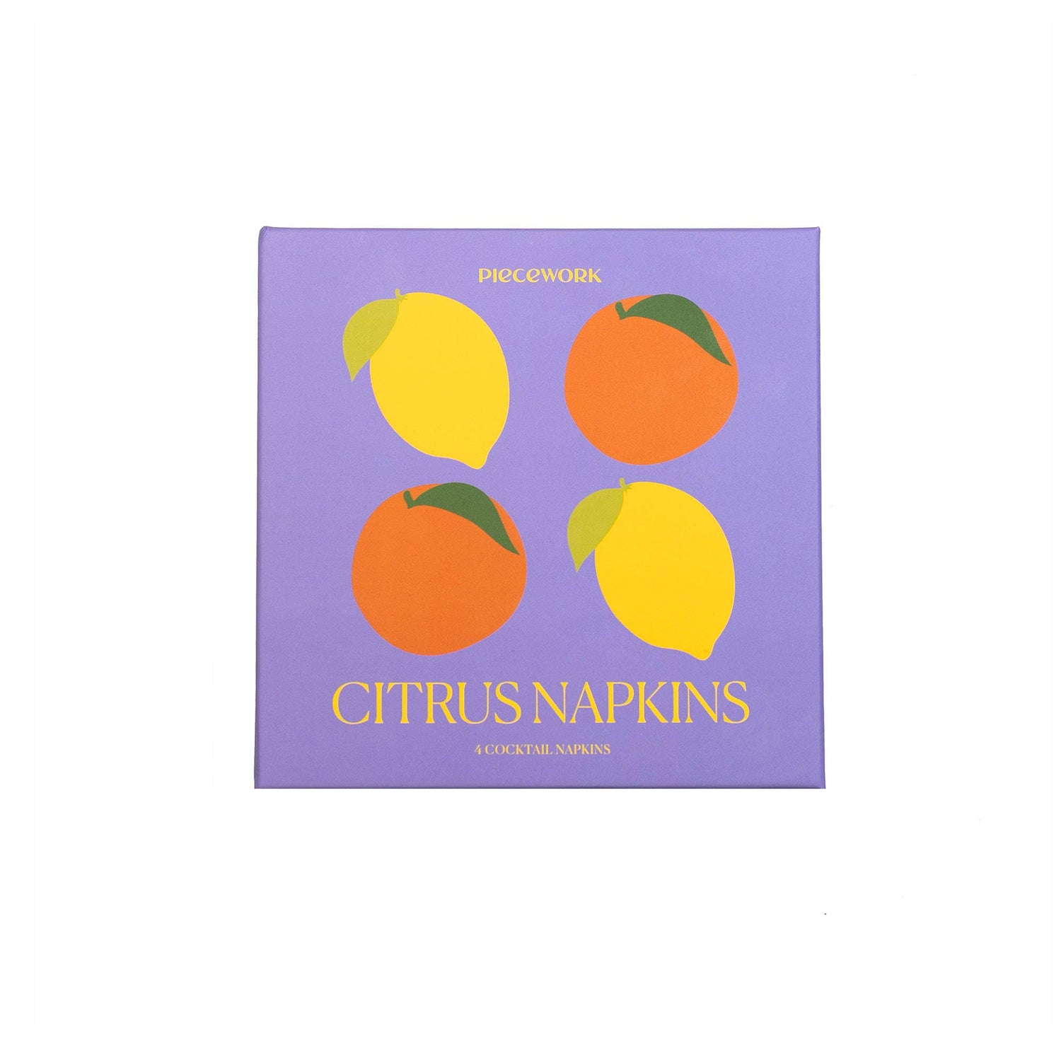 Citrus Cocktail Napkins - Set Of 4
