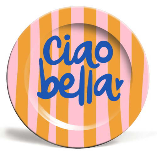 Plates 'Ciao Bella': 10 Inch