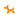 ORANGE BALLOON DOG CANDLE HF