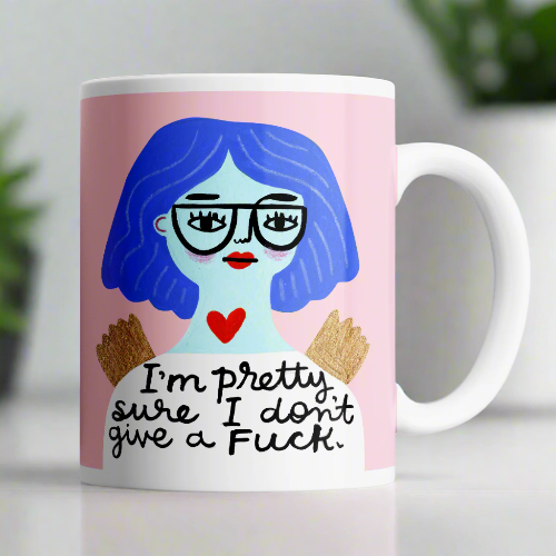 I'm Pretty Sure I Don't Give a Fuck Grumpy Angel Cup