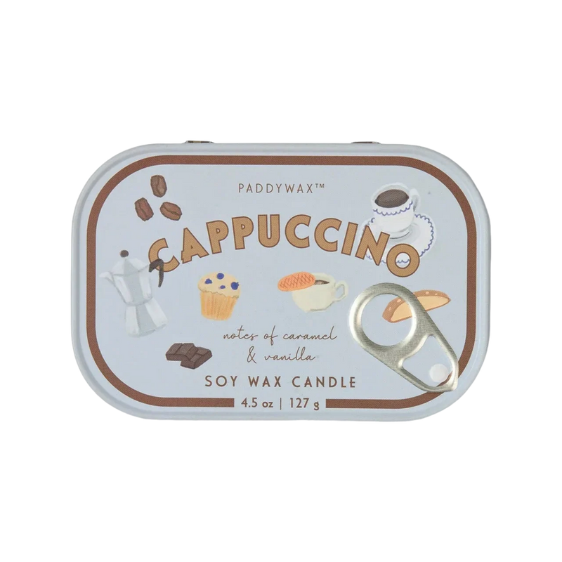 Bistro Tin Candle - Cappuccino 127g