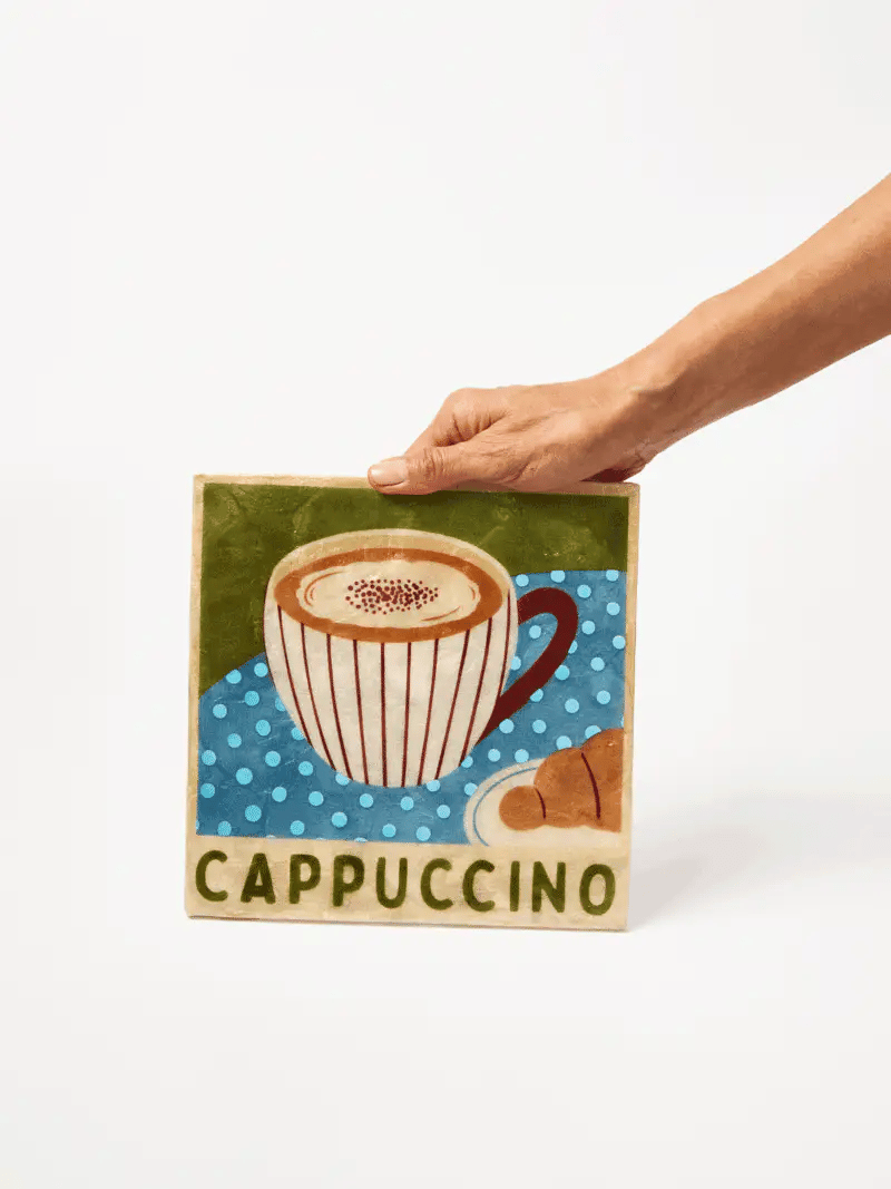 Barista Wall Art Cappuccino