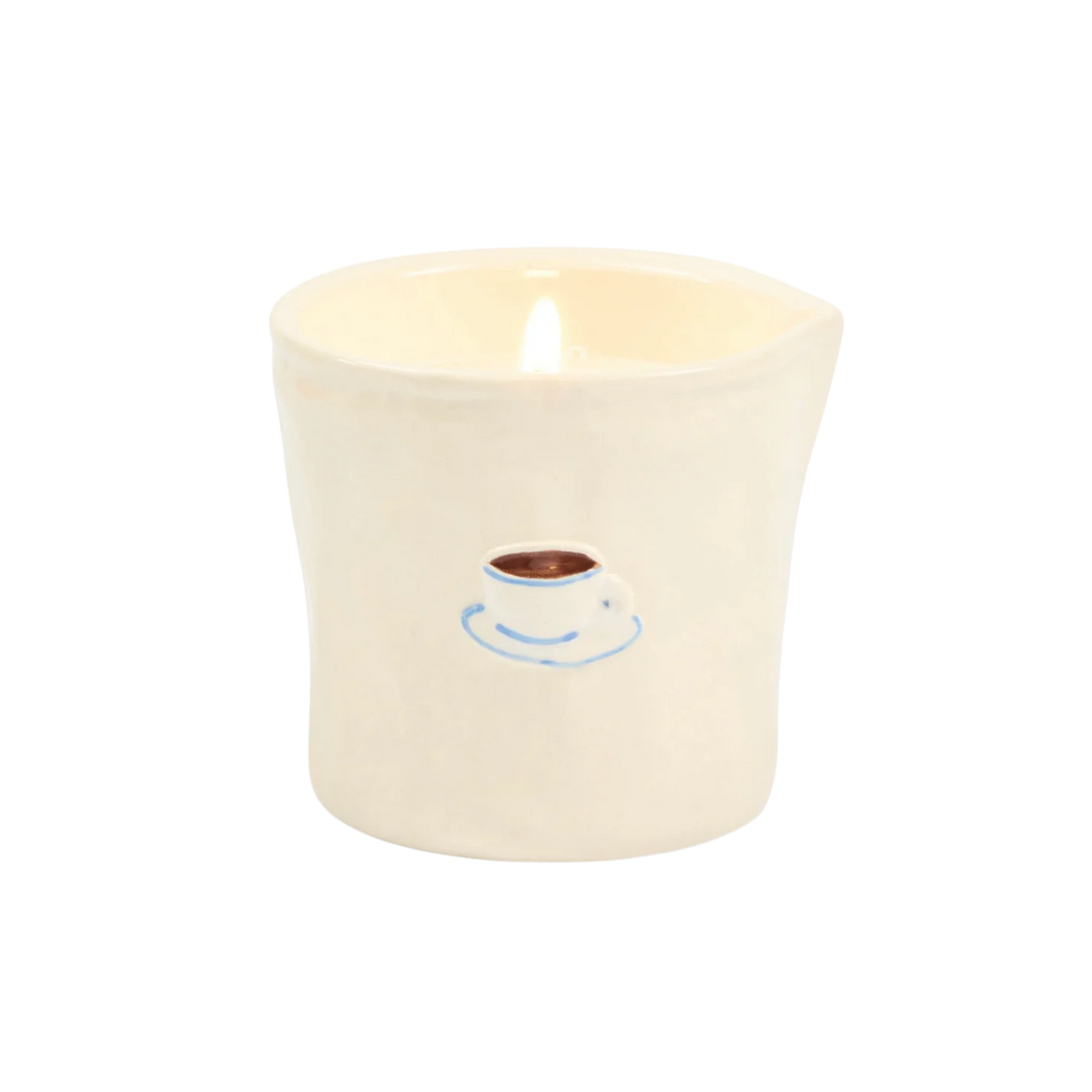 Bistro Ceramic Candle - Cappuccino 226g