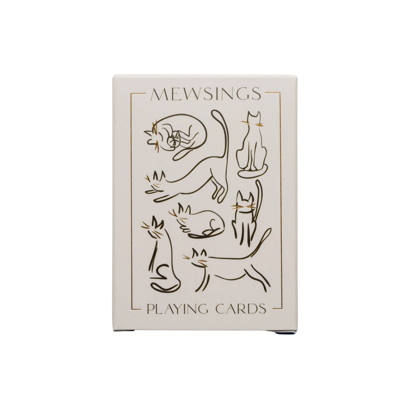 Cats Playing Cards
