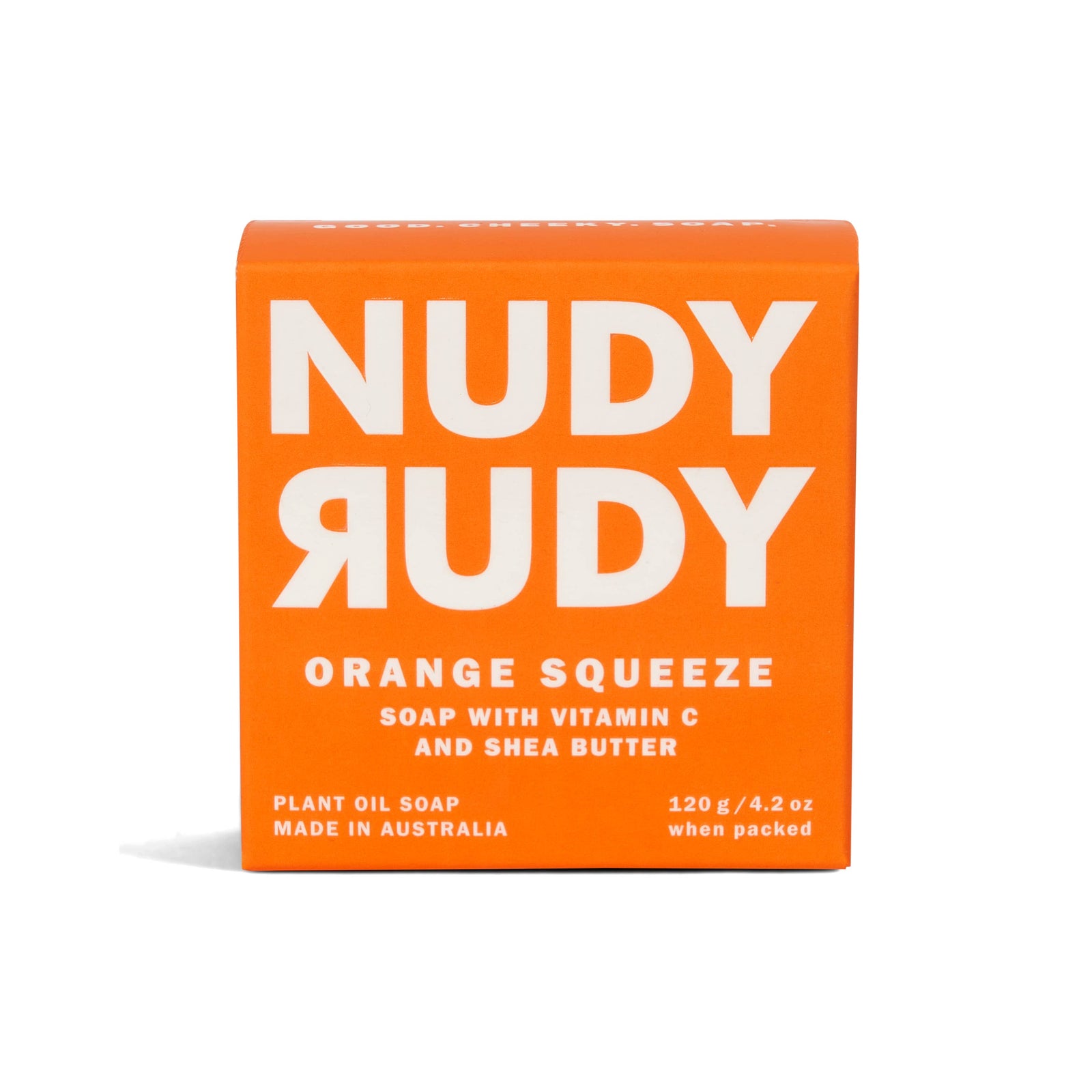 Nudy Rudy Bar Soap 4.2oz - Orange Squeeze