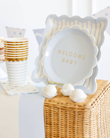 Baby Blue Party Cup